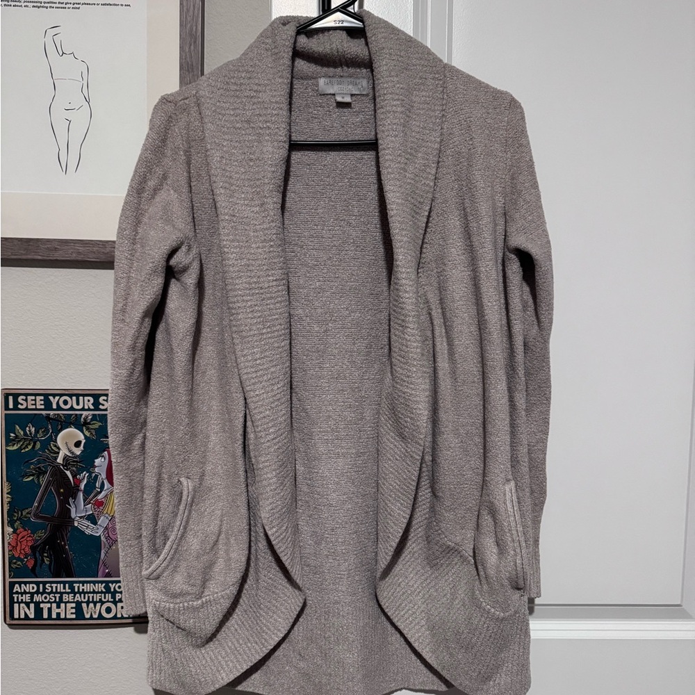 Barefoot Dreams Women's Cozy Chic Cardigan Medium